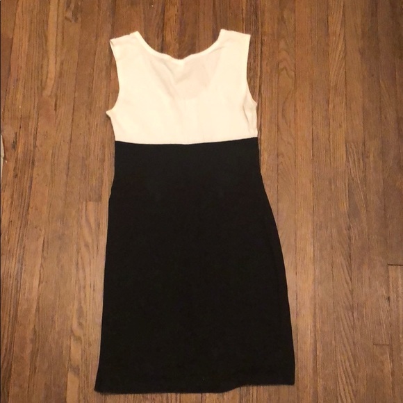 Black/White Color Block Dress - Picture 3 of 3